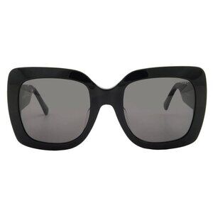 New Authentic Vedi Vero Grey Square Ladies Sunglasses VVA01/BLK55-24-145 VVA01/B
